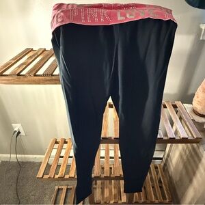 Victoria's Secret Yoga Leggings with Rhinestone Detail